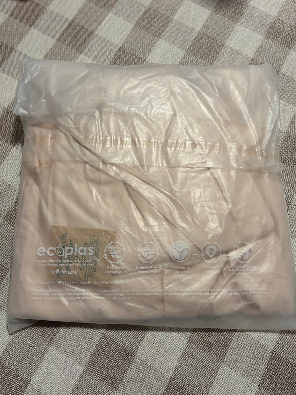 NEW Piyama sleep set XS or S Elsie cotton shorts and tank in Blush Nude - Picture 9 of 9